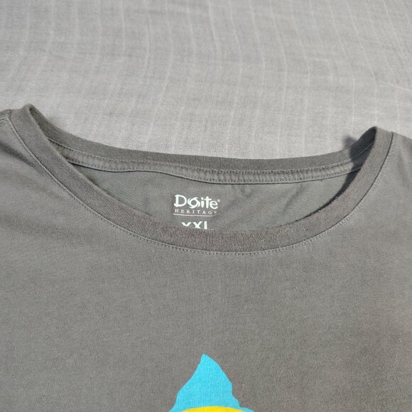 Doite Heritage T-Shirt Size XXL Chile Gray Retro Rock Climbing Boulder Graphic - Picture 6 of 11